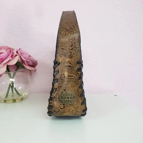 Bongo Tooled Leather Bag - Picture 4 of 8